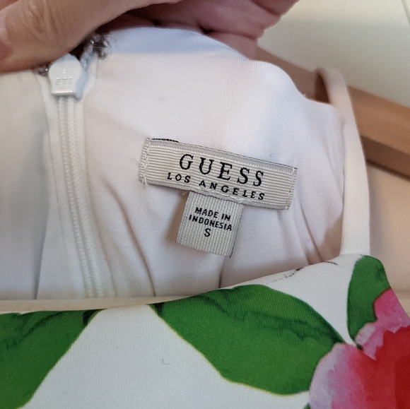 Guess Midi Floral Bodycon Sheath US Small - Picture 6 of 8